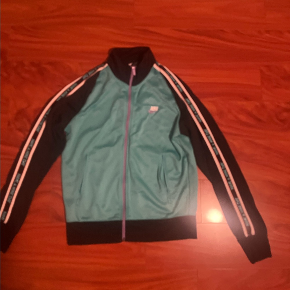 Nike Teal and Black Lightweight Jacket